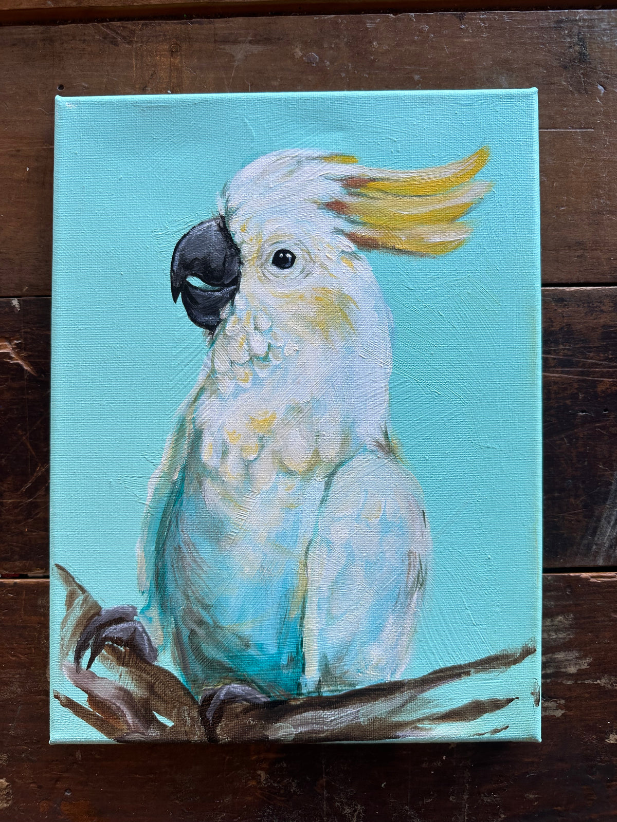 Original Acrylic on canvas @tailoftherattatoo
