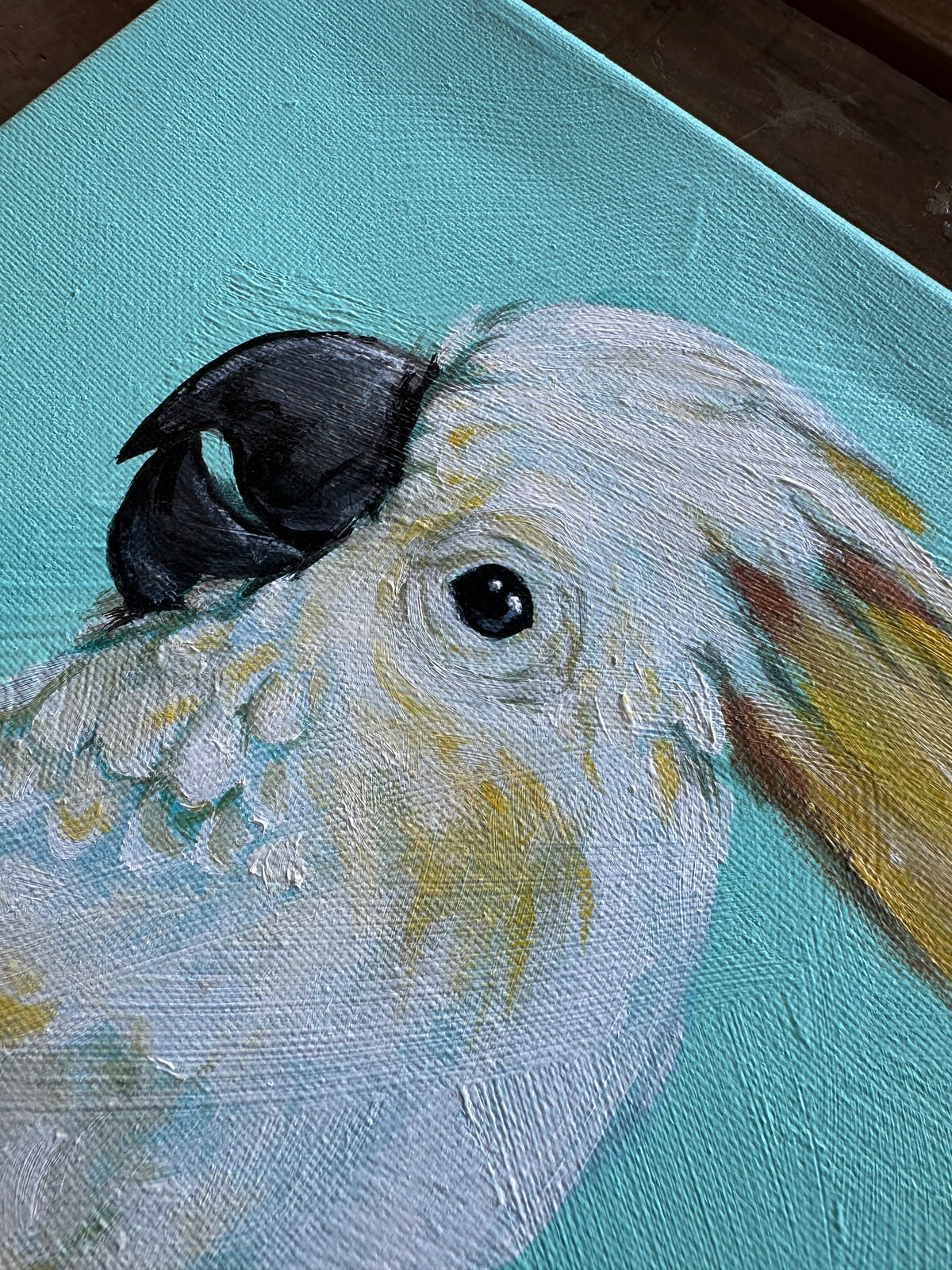 Original Acrylic on canvas @tailoftherattatoo